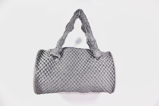 Duffle (handwoven) (grey)
